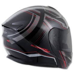 Scorpion EXO EXO-GT920 Satelitte Red Modular Helmet -Arai shop 745 182 F V1