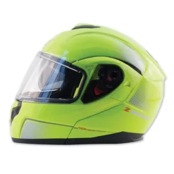 Zox Z-Series Z-MOD10 Atom Hi-Viz Yellow Modular Helmet