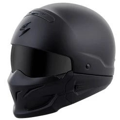 Scorpion EXO Covert Matte Black Half Helmet 7 Scorpion EXO Covert Matte Black Half Helmet -Arai shop 901 245 C V4
