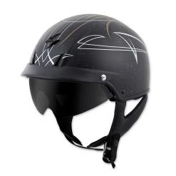 Scorpion EXO EXO-C110 Pinstripe Gold/Silver Half Helmet