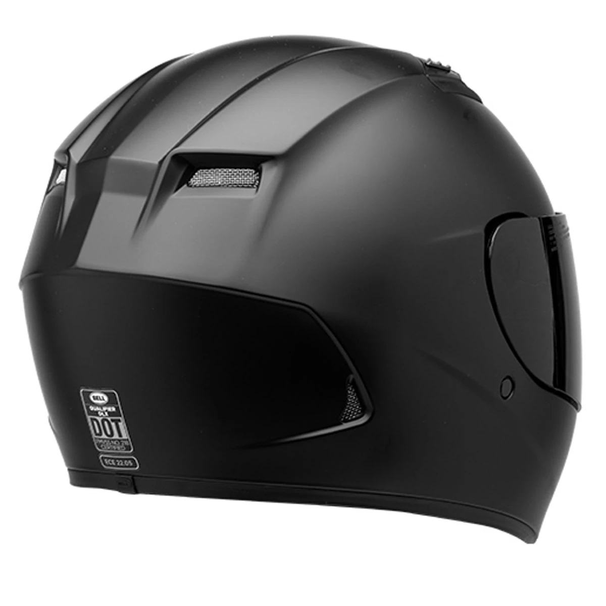 Bell Qualifier DLX Blackout Matte Black Full Face Helmet 4 Bell Qualifier DLX Blackout Matte Black Full Face Helmet - Image 4