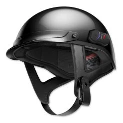 Sena Technologies Cavalry Bluetooth Gloss Black Half Helmet