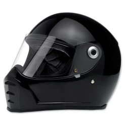 Biltwell Inc. Lane Splitter Gloss Black Full Face Helmet
