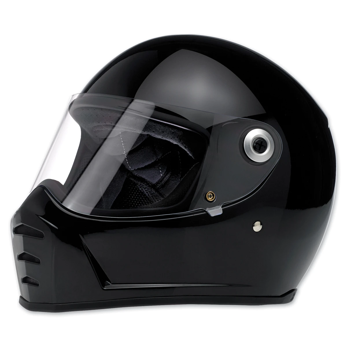 Biltwell Inc. Lane Splitter Gloss Black Full Face Helmet 1 Biltwell Inc. Lane Splitter Gloss Black Full Face Helmet