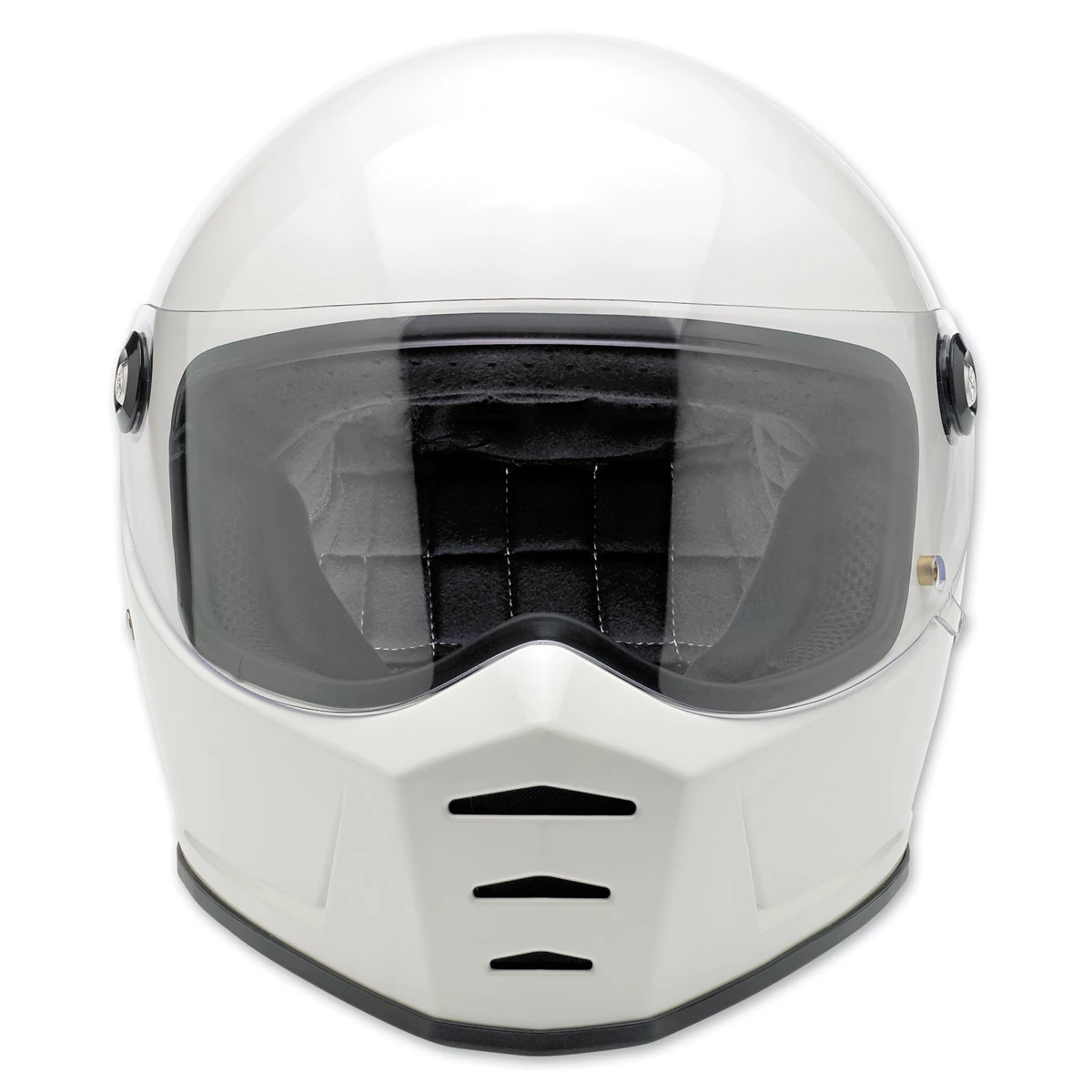 Biltwell Inc. Lane Splitter Gloss White Full Face Helmet 2 Biltwell Inc. Lane Splitter Gloss White Full Face Helmet - Image 2