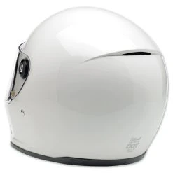 Biltwell Inc. Lane Splitter Gloss White Full Face Helmet 6 Biltwell Inc. Lane Splitter Gloss White Full Face Helmet -Arai shop 913 788 C V1
