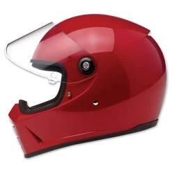 Biltwell Inc. Lane Splitter Gloss Blood Red Full Face Helmet -Arai shop 913 813 D V1