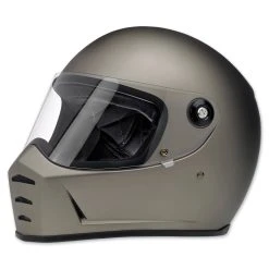 Biltwell Inc. Lane Splitter Flat Titanium Full Face Helmet