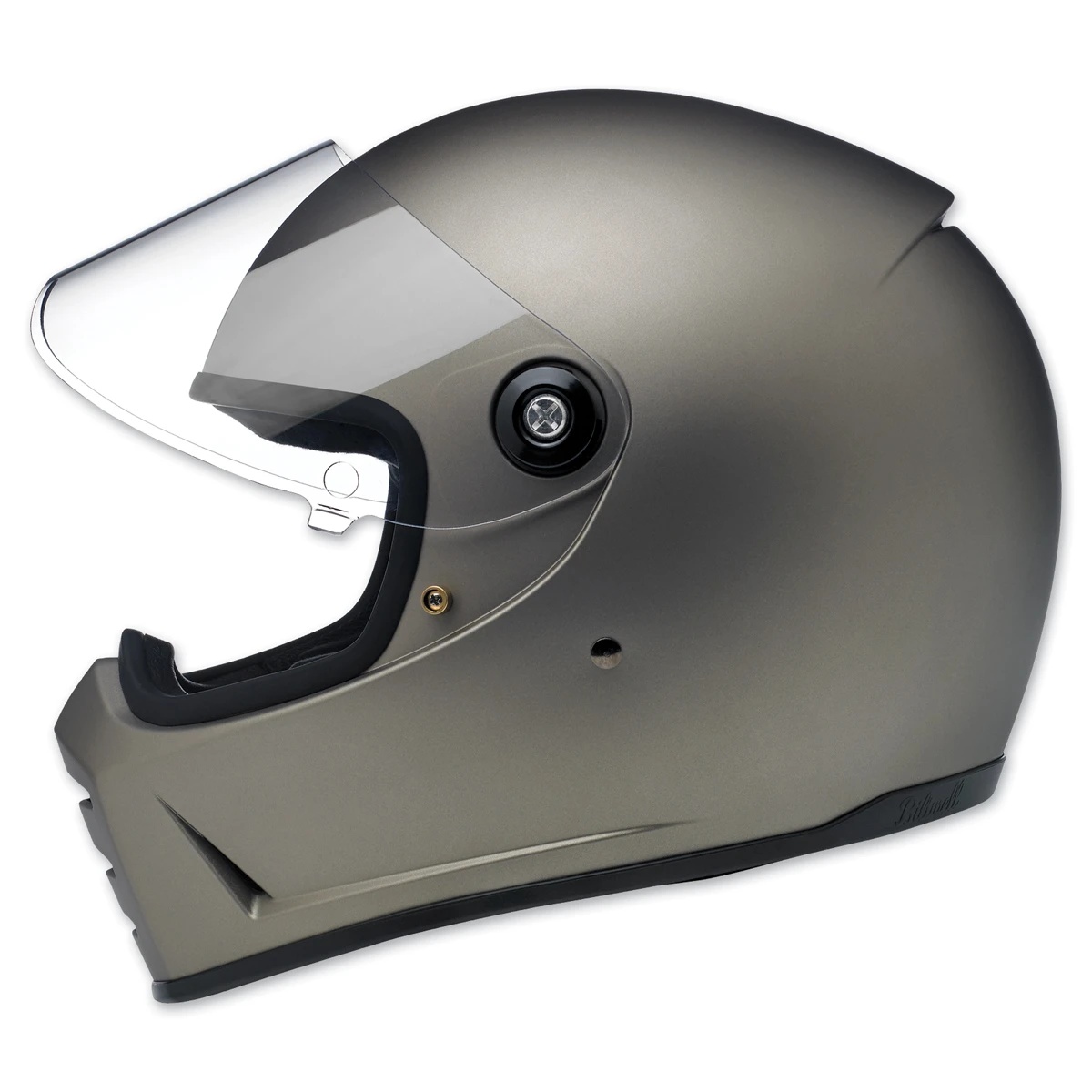Biltwell Inc. Lane Splitter Flat Titanium Full Face Helmet 4 Biltwell Inc. Lane Splitter Flat Titanium Full Face Helmet - Image 4