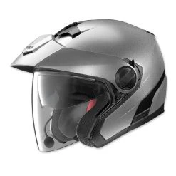 Nolan N40 MCS 2 Platinum Silver Open Face Helmet