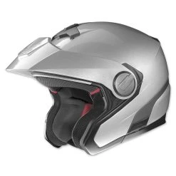 Nolan N40 MCS 2 Platinum Silver Open Face Helmet 11 Nolan N40 MCS 2 Platinum Silver Open Face Helmet -Arai shop 914 370 E V1