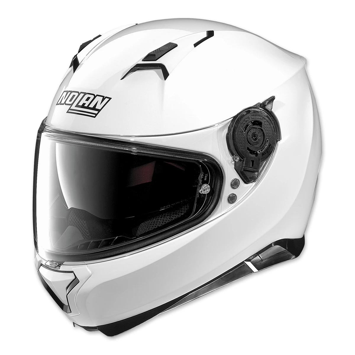 Nolan N87 Metallic White Full Face Helmet 1 Nolan N87 Metallic White Full Face Helmet