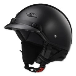 LS2 Bagger Gloss Black Half Helmet