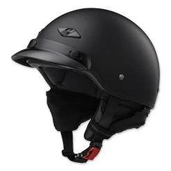 LS2 Bagger Matte Black Half Helmet