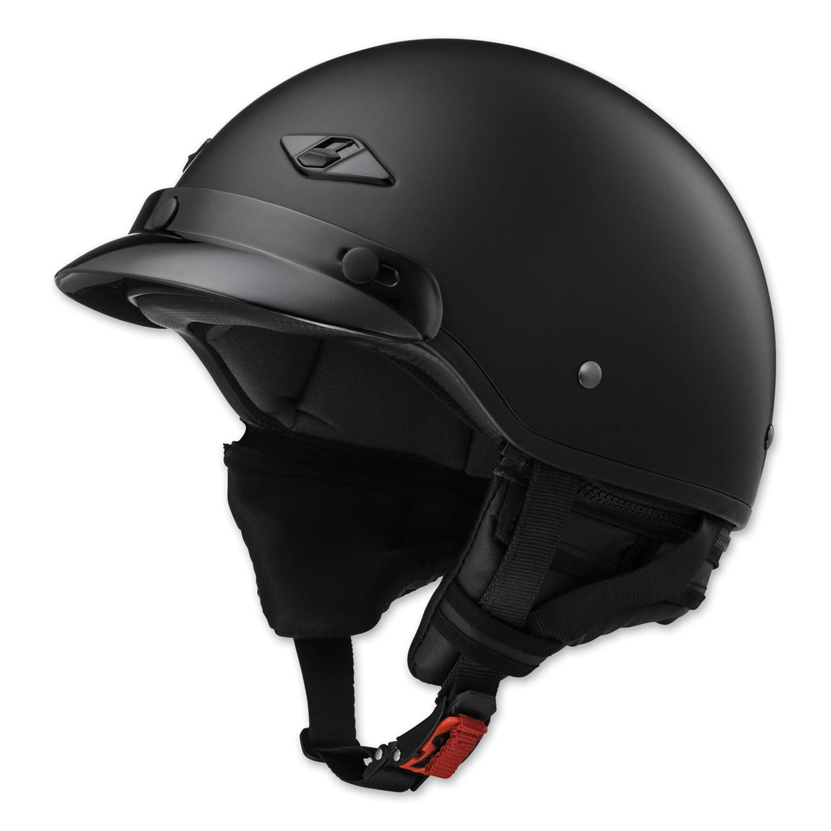 LS2 Bagger Matte Black Half Helmet 1 LS2 Bagger Matte Black Half Helmet