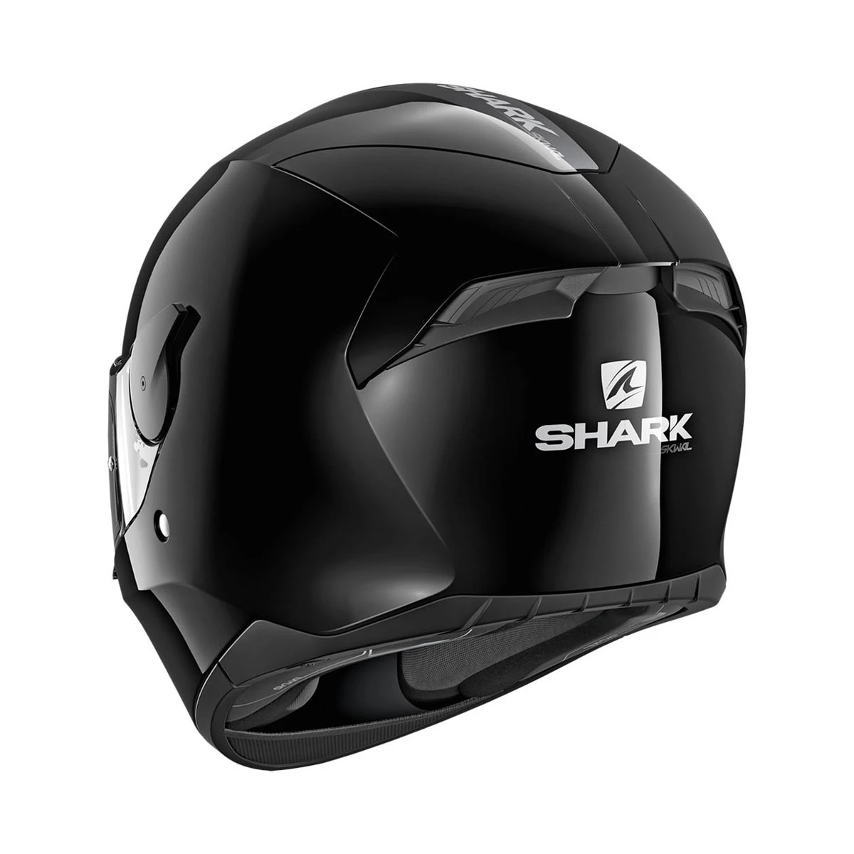 Shark D-SKWAL 2 Gloss Black Full Face Helmet 3 Shark D-SKWAL 2 Gloss Black Full Face Helmet - Image 3
