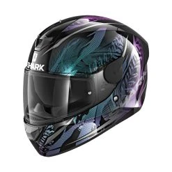 Shark D-SKWAL 2 Shigan Black/Violet/Glitter Full Face Helmet
