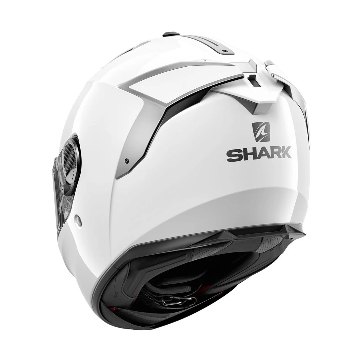 Shark Spartan GT White Full Face Helmet 3 Shark Spartan GT White Full Face Helmet - Image 3