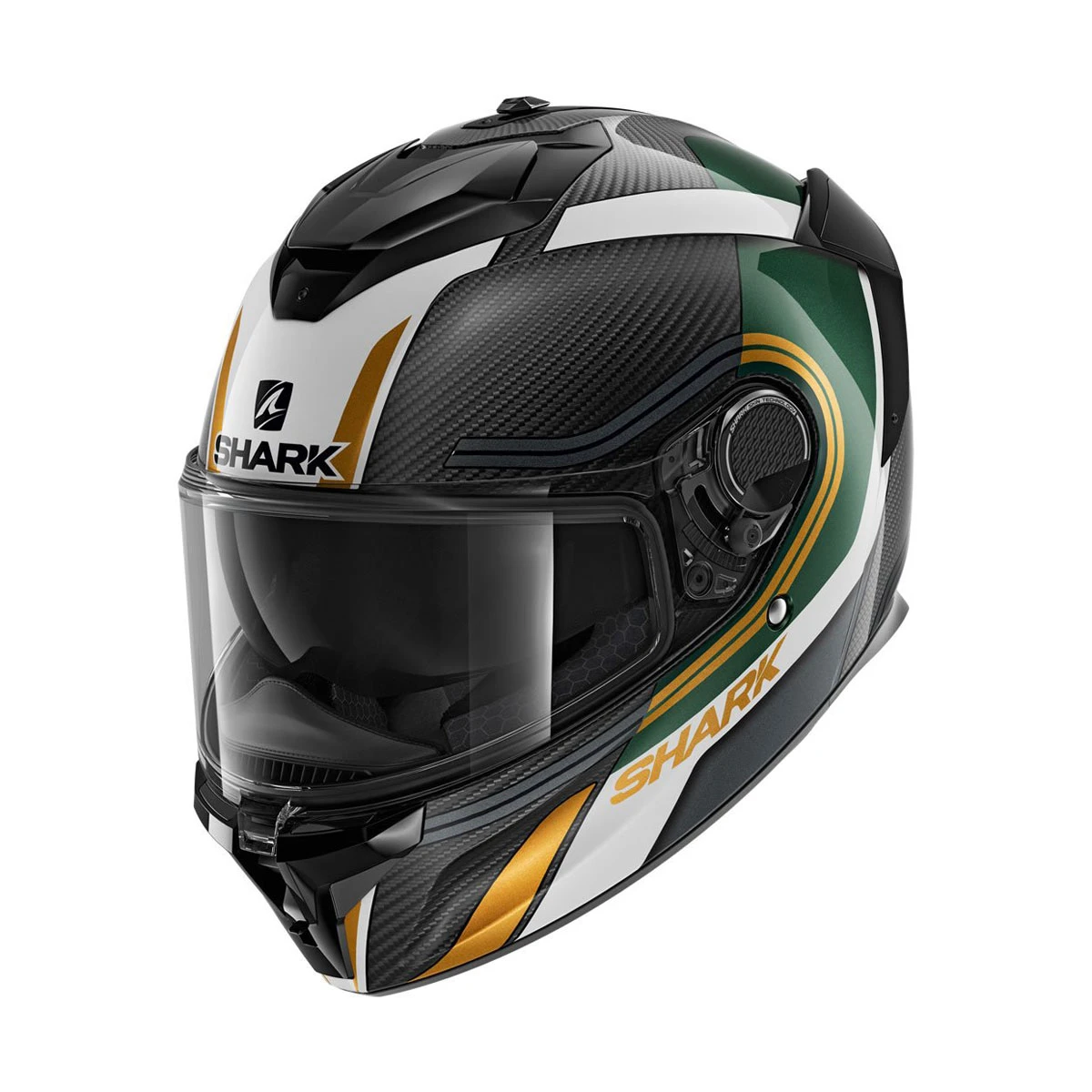 Shark Spartan GT Carbon Tracker Full Face Helmets 1 Shark Spartan GT Carbon Tracker Full Face Helmets