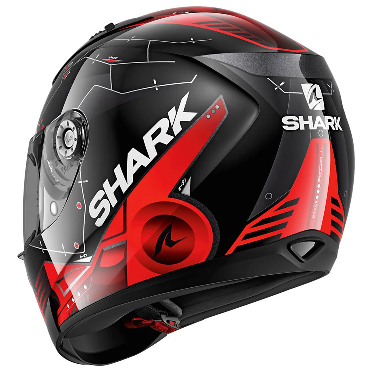 Shark RIDILL 1.2 Mecca Full Face Helmet 3 Shark RIDILL 1.2 Mecca Full Face Helmet - Image 3