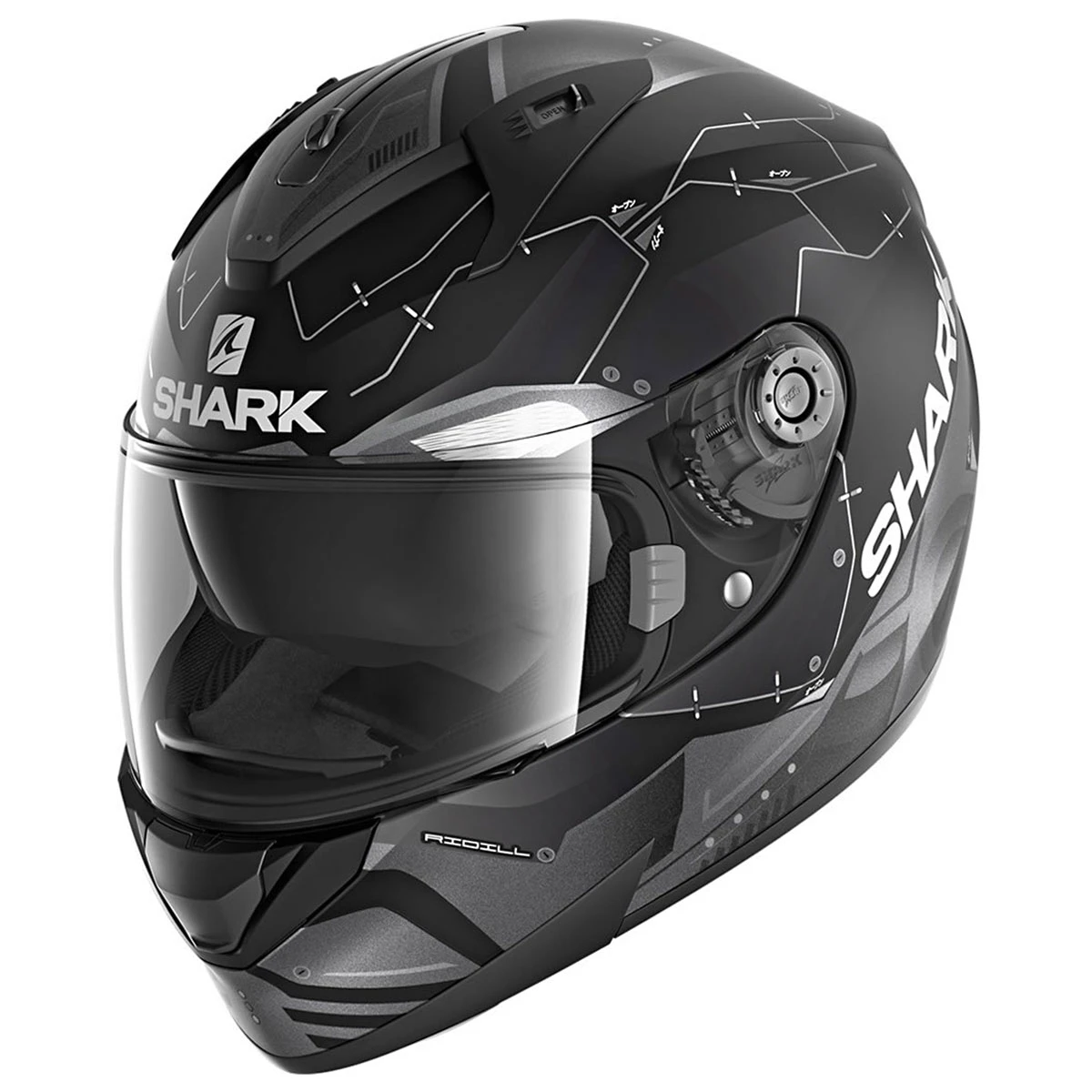 Shark RIDILL 1.2 Mecca Full Face Helmet 1 Shark RIDILL 1.2 Mecca Full Face Helmet