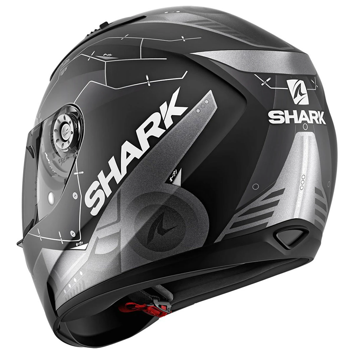 Shark RIDILL 1.2 Mecca Full Face Helmet 3 Shark RIDILL 1.2 Mecca Full Face Helmet - Image 3