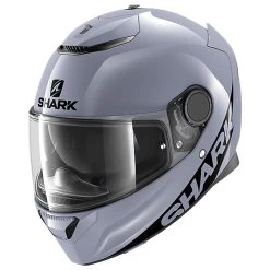 Shark GLossy Silver Spartan 1.2 Full Face Helmet