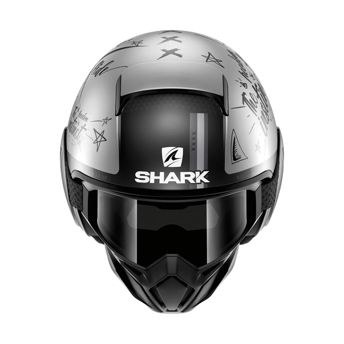 Shark Street Drak Tribute Open Face Helmet 2 Shark Street Drak Tribute Open Face Helmet - Image 2