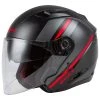 GMAX OF-77 Reform Red/Matte Black Open Face Helmet