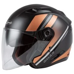 GMAX OF-77 Reform Copper/Matte Black Open Face Helmet