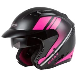 GMAX OF-77 Reform Pink/Matte Black Open Face Helmet 9 GMAX OF-77 Reform Pink/Matte Black Open Face Helmet -Arai shop RZ 10019475 C V3