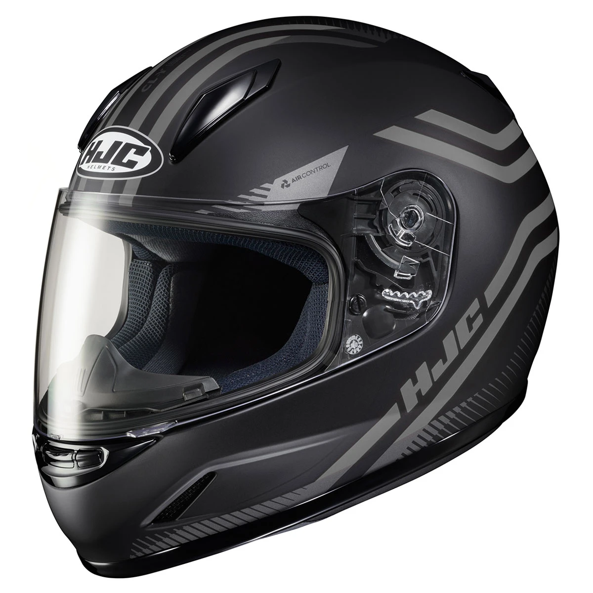 HJC Black/Grey CL-Y Strix Full Face Helmet 1 HJC Black/Grey CL-Y Strix Full Face Helmet