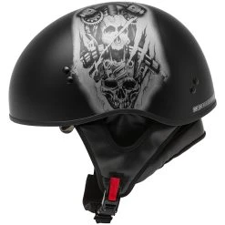 GMAX HH-65 Tormentor Half Helmet -Arai shop RZ 1815679 C V3
