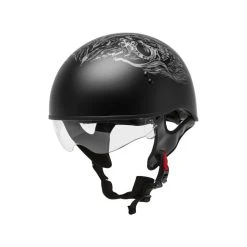 GMAX HH-65 Ghost/RIP Half Helmet -Arai shop RZ 1815686 E V3