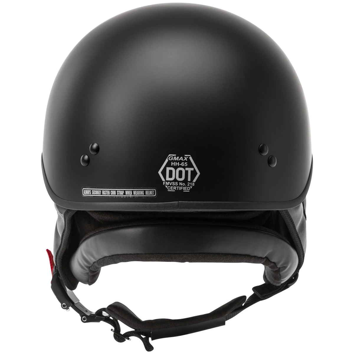GMAX HH-65 Full Dressed Half Helmet 5 GMAX HH-65 Full Dressed Half Helmet - Image 5