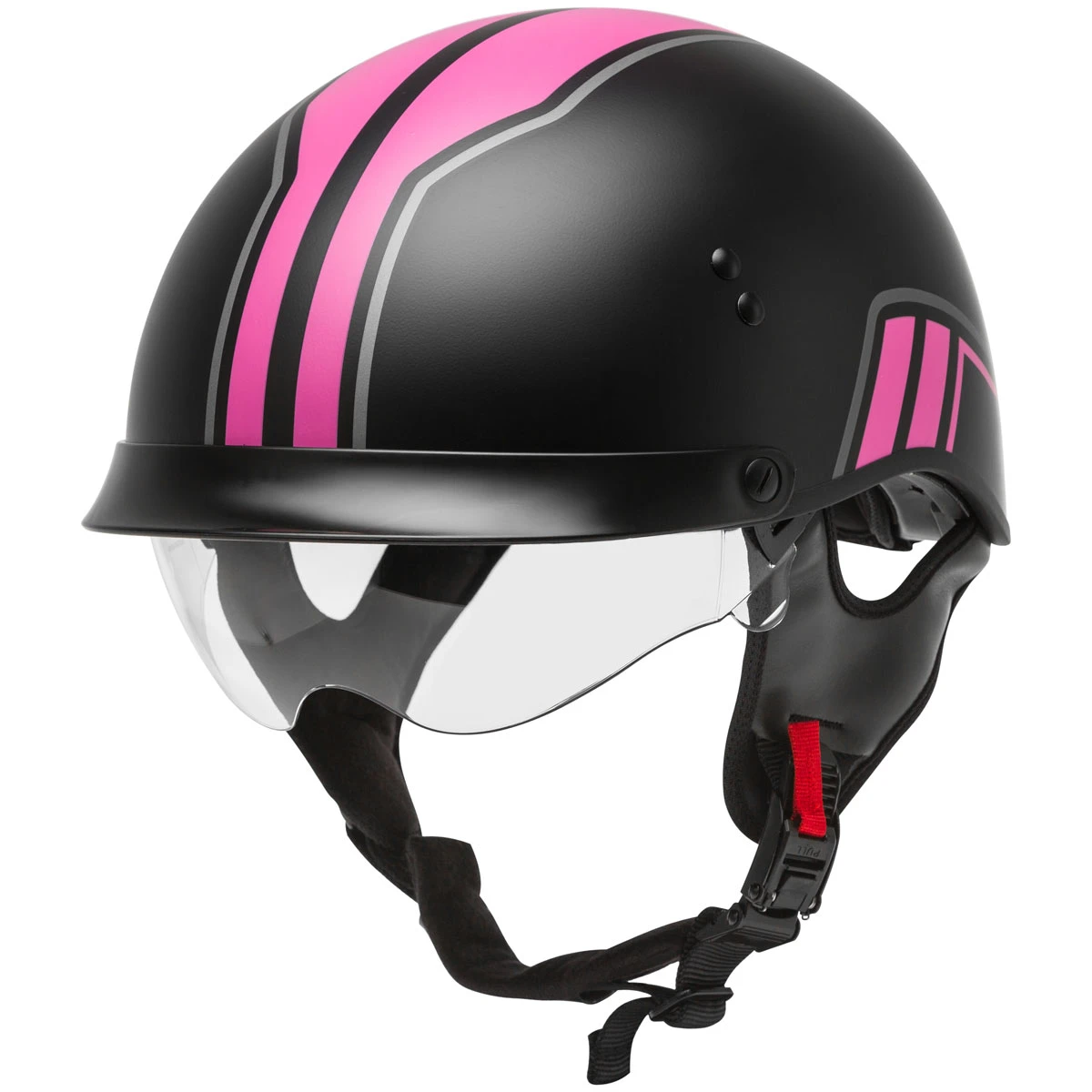 GMAX HH-65 Full Dressed Half Helmet 3 GMAX HH-65 Full Dressed Half Helmet - Image 3