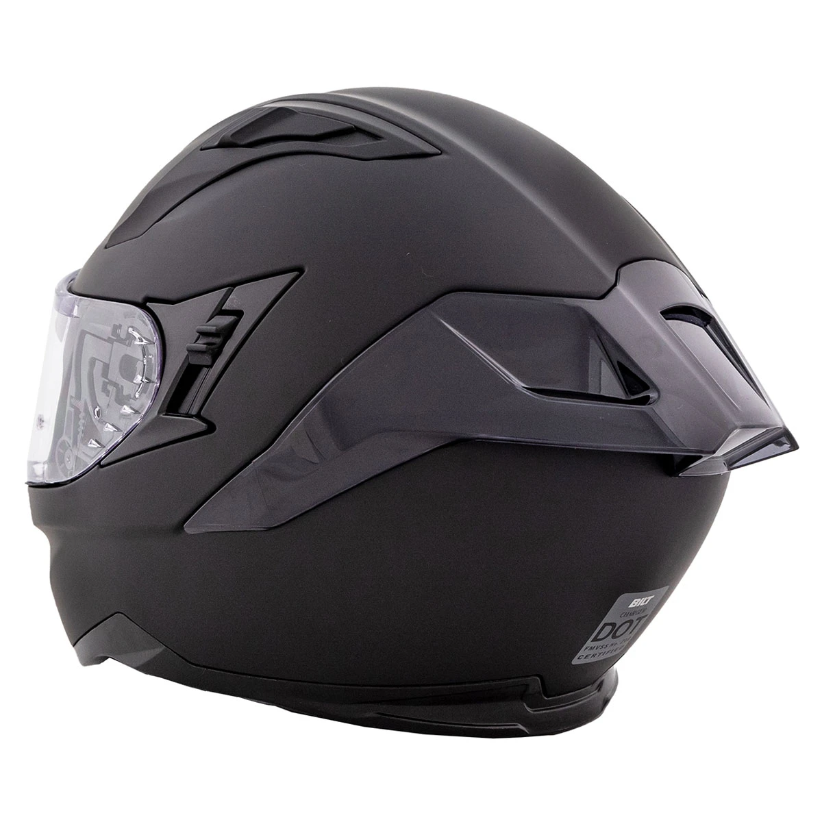 Bilt Charger Matte Black Full Face Helmet 3 Bilt Charger Matte Black Full Face Helmet - Image 3