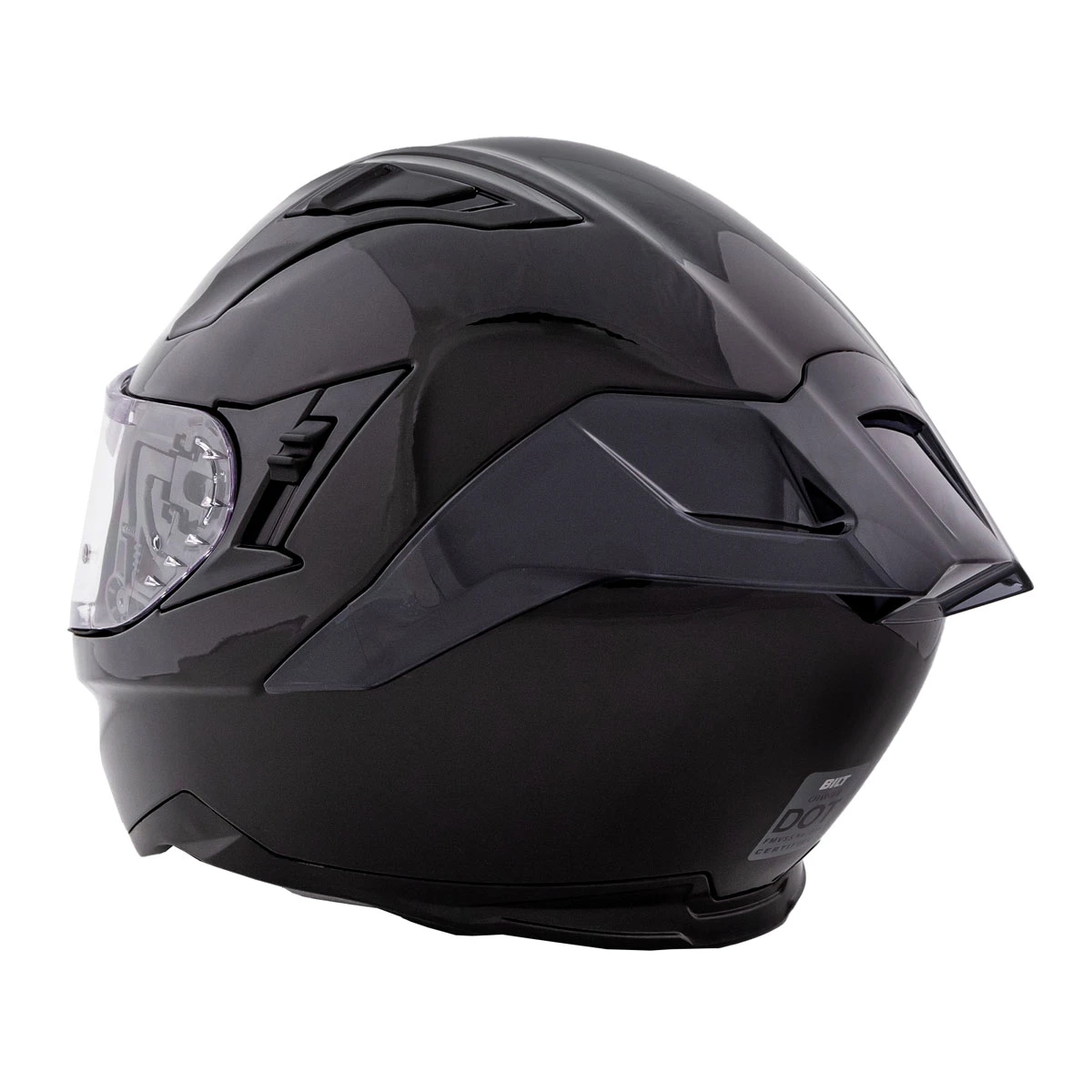 Bilt Charger Gloss Black Full Face Helmet 3 Bilt Charger Gloss Black Full Face Helmet - Image 3