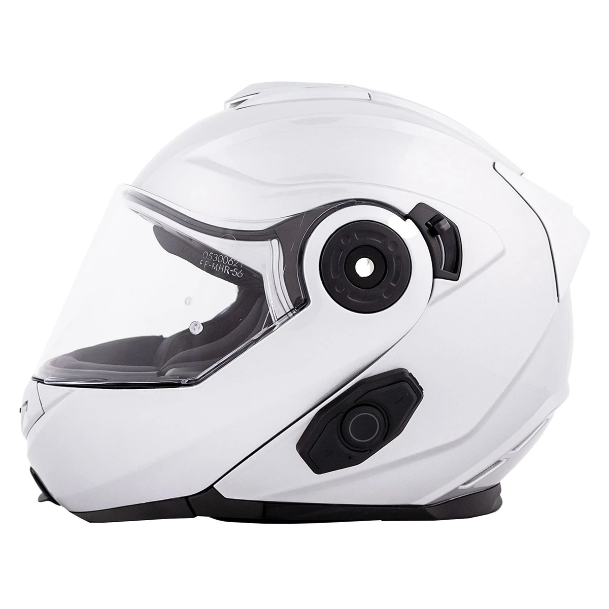 Bilt Techno 3.0 White Modular Helmet 2 Bilt Techno 3.0 White Modular Helmet - Image 2