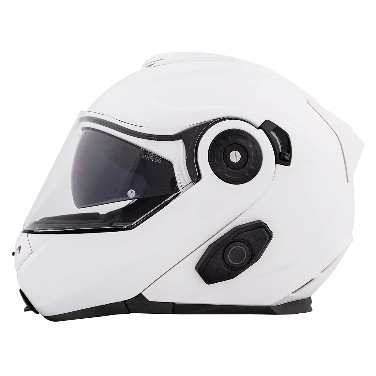 Bilt Techno 3.0 White Modular Helmet 6 Bilt Techno 3.0 White Modular Helmet - Image 6