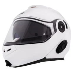 Bilt Techno 3.0 White Modular Helmet -Arai shop RZ 1847556 E V6