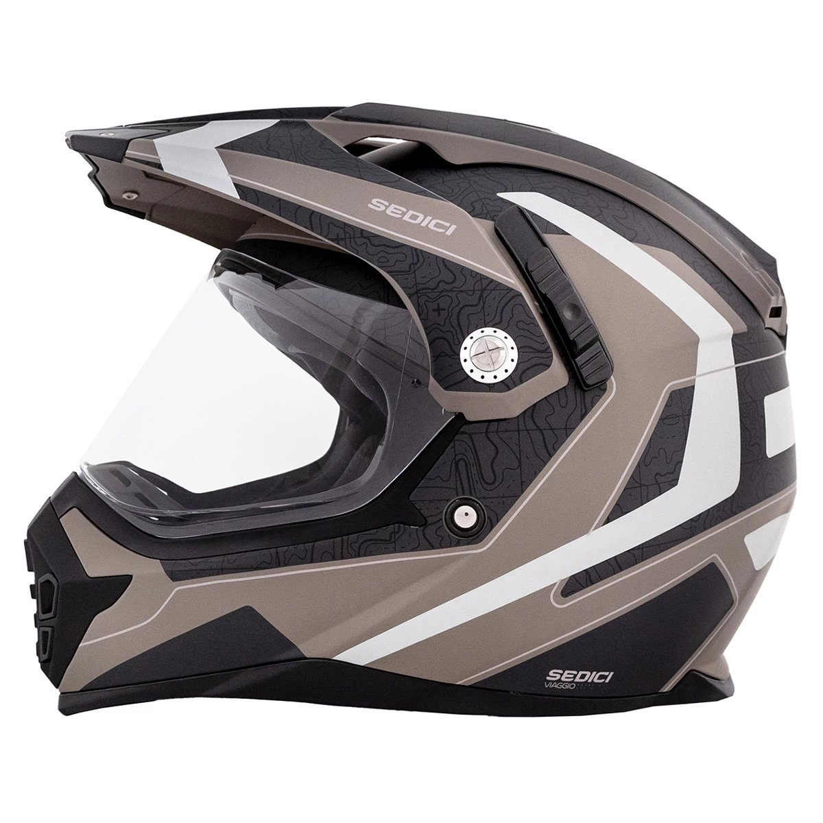 Sedici Viaggio Mappa Dual Sport Helmet 2 Sedici Viaggio Mappa Dual Sport Helmet - Image 2