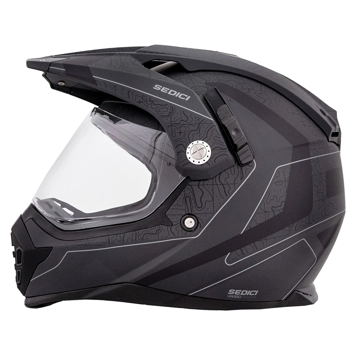 Sedici Viaggio Mappa Dual Sport Helmet 2 Sedici Viaggio Mappa Dual Sport Helmet - Image 2