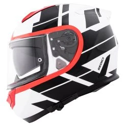 Alternative view of Sedici Strada 2 Forza White/Black/Red Full Face Helmet