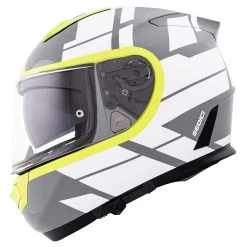 Alternative view of Sedici Strada 2 Forza Gray/White/Yellow Full Face Helmet