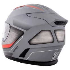 Sedici Strada 2 Primo Prestigro Matte Gray/Red Full Face Helmet -Arai shop RZ 1854517 C V3