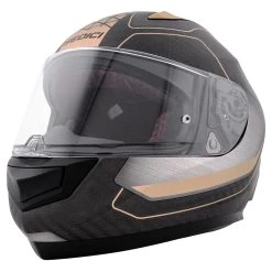 Sedici Strada 2 Primo Prestigro Carbon/Gold Full Face Helmet